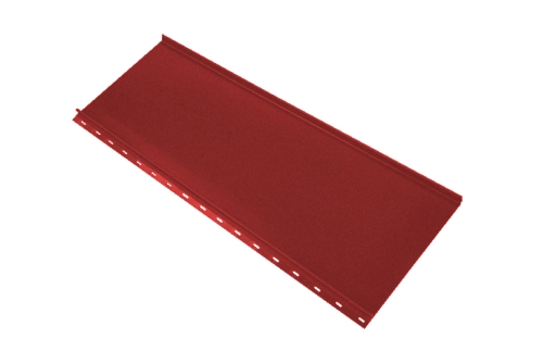 Кликфальц mini 0,45 PE с пленкой на замках RAL 3011 коричнево-красный
