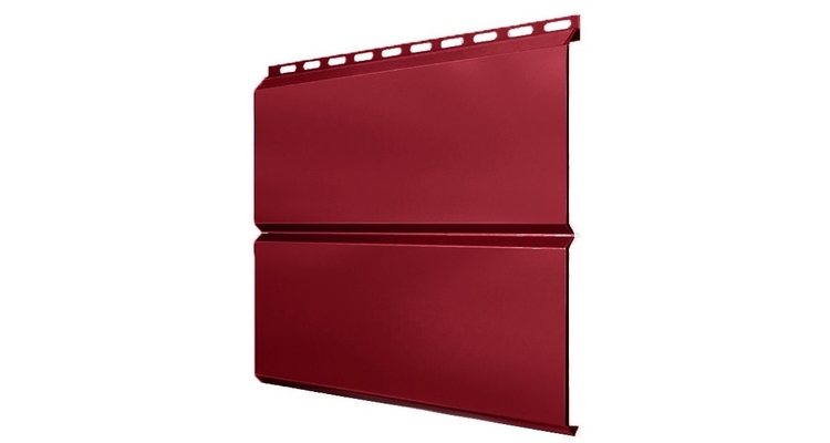 ЭкоБрус 0,345 GL 0.45 PE с пленкой RAL 3003 рубиново-красный