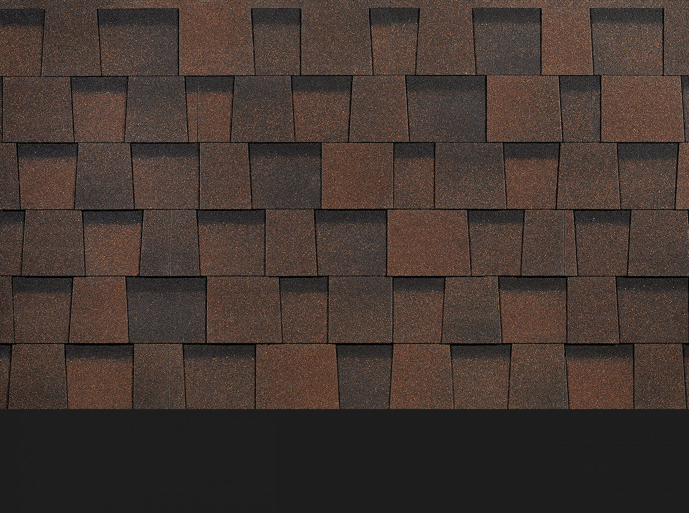 Ламинированная черепица Серия Dragon Standard, тёмно-коричневый