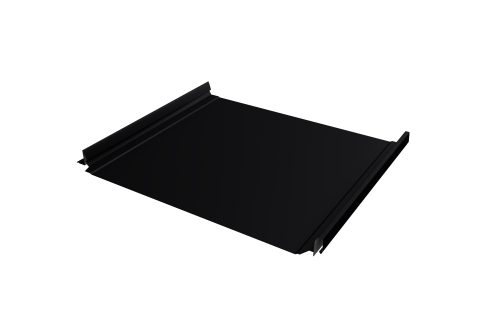 Кликфальц Pro Grand Line 0,45 PE с пленкой на замках RAL 9005 черный