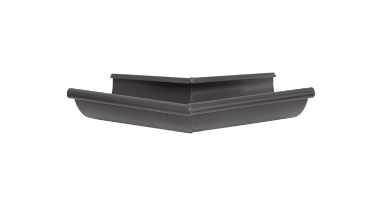 Угол желоба внешний 135 гр 125 мм Мatt RR 32 темно-коричневый