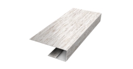 J-Профиль 12мм 0,45 Print Elite Snow Wood TwinColor (2м)