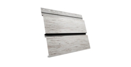 Квадро брус 3D 0.45 Print Elite с пленкой Snow Wood TwinColor