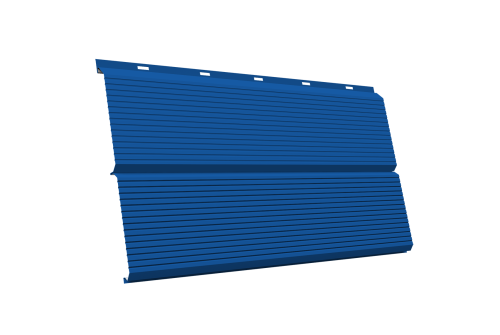 ЭкоБрус 0,345 Gofr GL 0.5 Satin RAL 5005 сигнальный синий