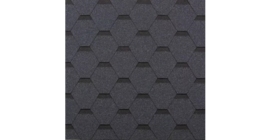 Черепица гибкая Технониколь Самба шунгит