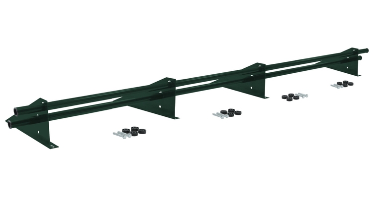 Снегозадержатель трубчатый универсальный Optima плюс RAL 6005 3м