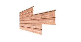 Сайдинг Металл Профиль Lбрус-XL-Н-14х335 (ECOSTEEL_T-12-Золотой Орех-0.45)