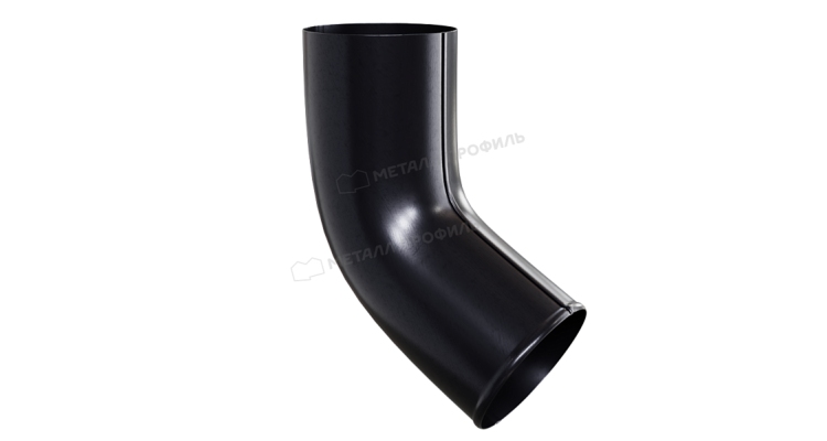 Колено сливное Металл Профиль PURMAN BLACK EDITION D100 RAL 9005