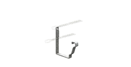 Держатель желоба карнизный Металл Профиль БЮДЖЕТ 120х86 Цинк