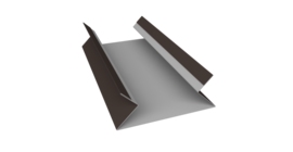 Планка угла внутреннего составная верхняя 0,5 Satin Matt RR 32 темно-коричневый (2м)