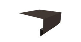 Планка околооконная сложная Экобрус Grand Line 200х75х25 0,5 Drap TX RR 32 темно-коричневый (3м)