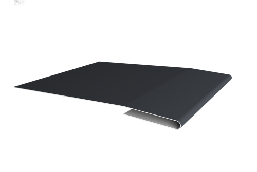 Планка начальная 0,45 Drap TwinColor RAL 7024 мокрый асфальт (2м)