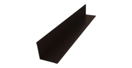 Угол внутренний 50х50 0,45 Drap RR 32 темно-коричневый (3м)