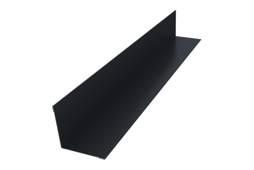 Угол внутренний 30х30 0,45 Drap TwinColor RAL 7024 мокрый асфальт (2м)