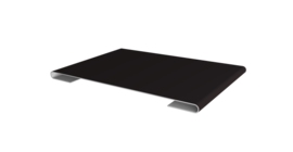 Планка стыковочная 0,5 Satin Matt RAL 9005 черный (3м)