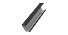 Крышка жалюзи Milan, Tokyo для калиток, ворот 0,5 Satin RR 32 темно-коричневый (3м)