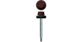Саморез кровельный Daxmer 4,8х29 RAL 3009 (250) сверло №1