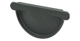 Заглушка торцевая универсальная GL PE Matt 125 мм RAL 7024 мокрый асфальт