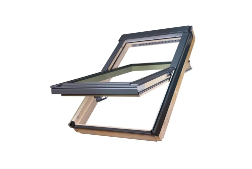 Окно мансардное FAKRO FTP-V U4 66х140 (двухкамерное)