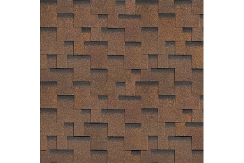 Черепица гибкая Технониколь Фокстрот дуб